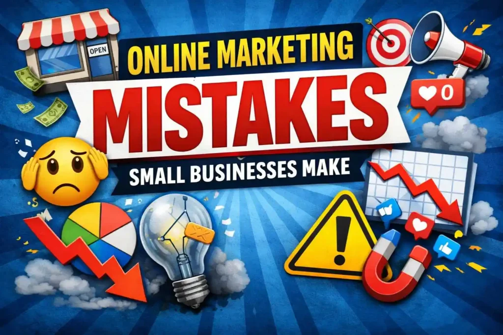 Online Marketing Mistakes Small Businesses Make