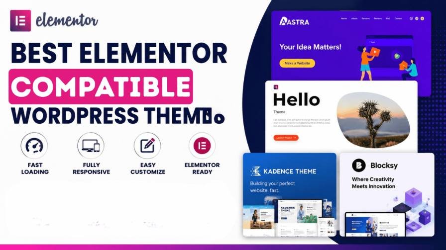 Elementor Compatible WordPress Themes