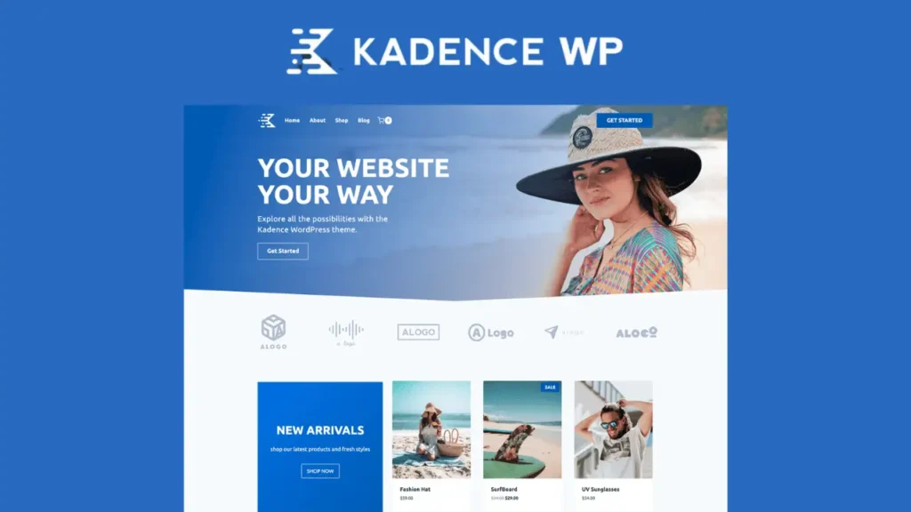 Kadence WordPress Theme on WebZonix