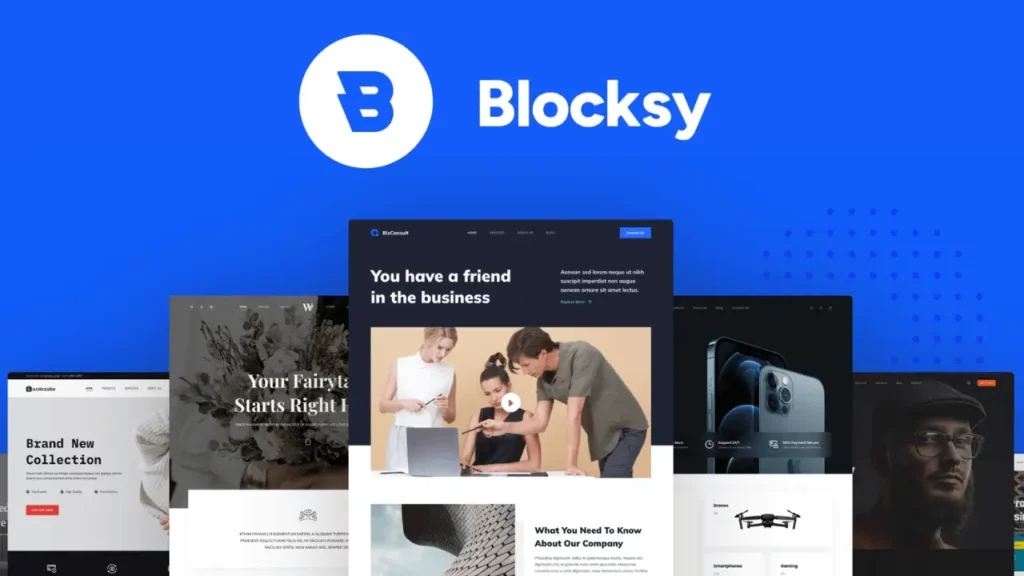 Blocksy WordPress Theme displayed 